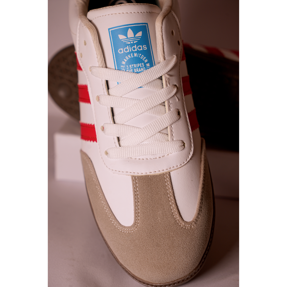 Adidas Samba OG (red stripe colour)